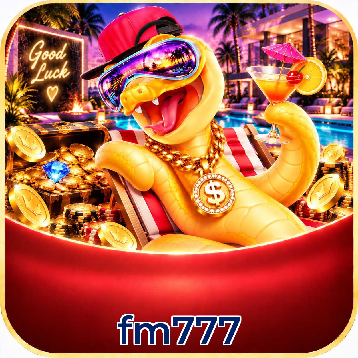 Aplicativo fm777 para Android e iOS com interface completa